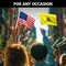 G128 Combo Pack: American USA Car Flag & Gadsden Don't Tread On Me Car Flag 11x17 In | Both Double Sided Printed 150D Polyester | Flagpole Included | Perfect for Festival Celebrations, Parades
